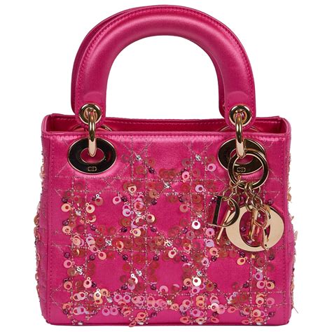 micro lady dior pink|lady dior micro bag price.